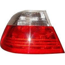 Bzt Bmw 3 Seri- E46- Coupe- 98/03; Dış Stop Lambası Sol Beyaz/kırmızı Duysuz (Tyc) 63218383825