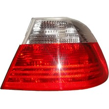 Bzt Bmw 3 Seri- E46- Coupe- 98/03; Dış Stop Lambası Sağ Beyaz/kırmızı Duysuz (Tyc) 63218383826
