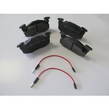 Renault Twingo 01/02 Ön Fren Balatası (2 KABLOLU)(DİSK)(105X54,7X15) (Bramax)