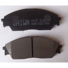 Honda Integra 90/91 Ön Fren Balatası Düz Ti̇p (Di̇sk) (132X46,5X15) (Daıwa)