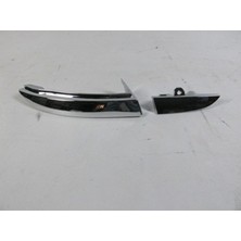 Renault Clio 4 Hb 13/16 Stop Alt Çıtası Sol Ni̇kelajlı Iç/dış Set