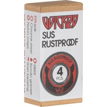 Wicked Sus Rustproof Rulman, 4'lü