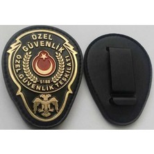 Aldatmaz Özel Güvenlik Kemer Rozeti+Özel Güvenlik Cüzdanı,al.sıvıle Satılmaz.