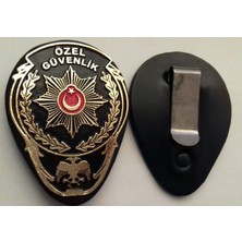 Aldatmaz Özel Güvenlik Kemer Rozeti+Özel Güvenlik Cüzdanı,al.sıvıle Satılmaz.