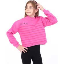 Toontoy Kız Çocuk Baskılı Sweatshirt