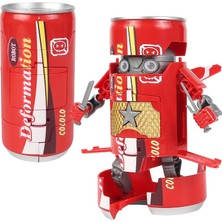 Lecakolma Dönüşümlü Soda Savaşçısı Şişe Içen Robot Modeli (Yurt Dışından)