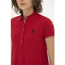 U.S. Polo Assn. Kadın Polo Yaka Örme Elbise