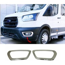 Ebal Oto Ford Transit Krom Sis Farı Çerçevesi 2 Prç 2019 Üzeri P.çelik