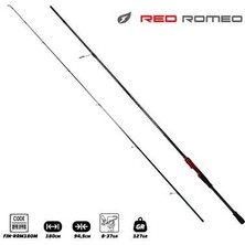 Fujin Red Romeo 180CM 8-37GR Spin Kamış FJN-RRM180M