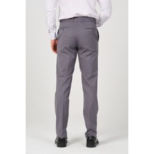 HYMAN Erkek Regular Fit Kumaş Pantolon Gri