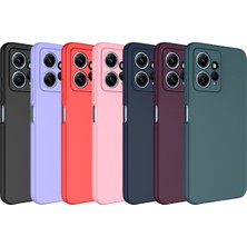 Cepte Aksesuar Xiaomi Redmi Note 12 4g Kılıf Zore Mara Lansman Kapak-Koyu Mor