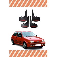Ford Fiesta 2990-2002 Tunıng Yazılı 4'Lü Tozluk Çamurluk Paçalık