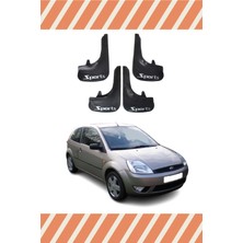 Ford Fiesta 2002-2009 Sports Yazılı 4'Lü Tozluk Çamurluk Paçalık
