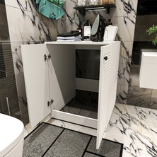 Yıldız Elegance Banyo Dolabı Çamaşır Makinesi Alt Luxe