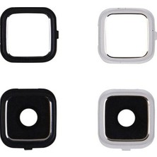 Gmr Samsung Uyumlu Note 4 N910 Kamera Lensi Metal Çerçeveli Gold