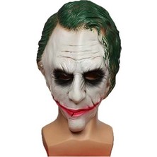 Zhaitui Cadılar Bayramı Joker Lateks Maskeler Yetişkinler Için Ürpertici Joker Adam Maskesi (Yurt Dışından)