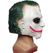 Zhaitui Cadılar Bayramı Joker Lateks Maskeler Yetişkinler Için Ürpertici Joker Adam Maskesi (Yurt Dışından)