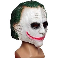 Zhaitui Cadılar Bayramı Joker Lateks Maskeler Yetişkinler Için Ürpertici Joker Adam Maskesi (Yurt Dışından)