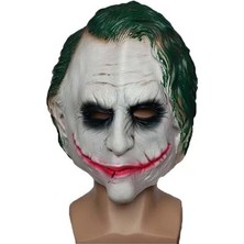 Zhaitui Cadılar Bayramı Joker Lateks Maskeler Yetişkinler Için Ürpertici Joker Adam Maskesi (Yurt Dışından)