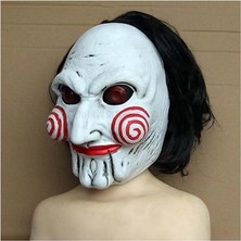 Zhaitui Korku Demon Jigsaw Testere Maskesi Cosplay Testere x Korkunç Katiller Lateks Maskeler (Yurt Dışından)