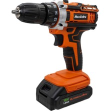 Max Extra MX1815 Çift Akülü Matkap Vidalama 18V 1.5AH