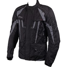 Ims Jacket 2 Siyah Gri Kışlık Motosiklet Montu