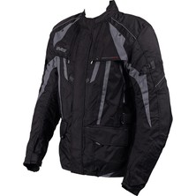 Ims Jacket 2 Siyah Gri Kışlık Motosiklet Montu