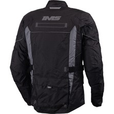 Ims Jacket 2 Siyah Gri Kışlık Motosiklet Montu