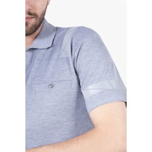 Yıldırımlar Polo Yaka Reflektörlü T-Shirt