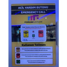 Arge Store Kablosuz Tıbbi Yardım ve Acil Durum Butonu