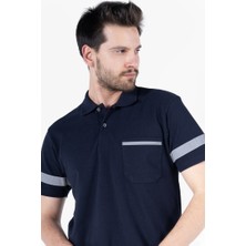 Yıldırımlar Polo Yaka Reflektörlü T-Shirt