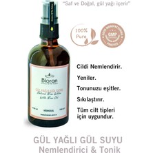 3'lü Gül Yağlı Gül Suyu Aydınlatıcı ve Gözenek Sıkılaştırıcı Sprey Tonik 100 ml