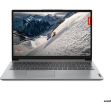 Lenovo Ideapad 1 AMD Ryzen 7 5700U 8GB 512GB SSD Freedos 15.6" FHD Taşınabilir Bilgisayar 82R400R5TR