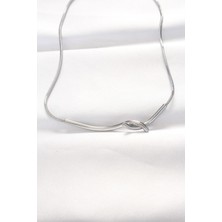 Kaufhier 316L Çelik Silver Renk Kolye