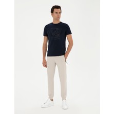 Cacharel Erkek Taş Slim Fit Lastik Paçalı Eşofman Altı 50284620-VR049