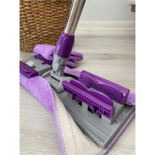 SNA Mandallı Mop Mikrofiber Yedek Bez Sihirli Bez 2 Adet