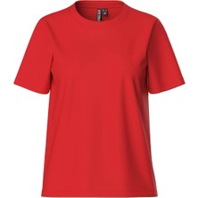 Only Pieces 17140802 0 Yaka Kadin Body - Kirmizi