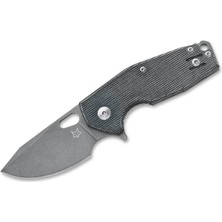 Fox Knives Suru Micarta Black Çakı