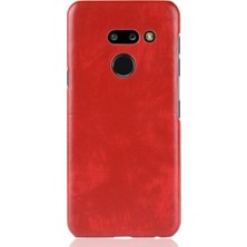 Gx Shop Lg G8 Thinq Retro Anti Scratch Koruyucu Kapak Lychee Için Retro Kılıf (Yurt Dışından)