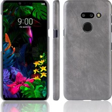 Gx Shop Lg G8 Thinq Retro Anti Scratch Koruyucu Kapak Lychee Için Retro Kılıf (Yurt Dışından)