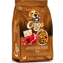 Cango Yetişkin Köpek Maması Etli (Biftekli) 1kg x 3 Adet