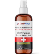 Dezenfektan - 100 ml (Alkol Bazlı Dezenfektan, Who Referans Formülü)