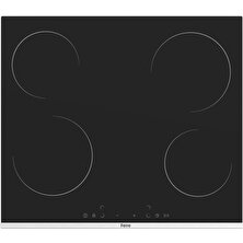Ferre 2'li Siyah Cam Ankastre Set MS261 Vitroseramik Elektrikli Ocak - XE63CS Fryart Fırın