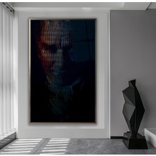 Emya Home Metal Çerçeveli Atatürk Cam Tablo