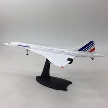 Venus Seer Statik Ekran Koleksiyonu Için 1/200 Concorde Süpersonik Yolcu Uçağı Air France Airways Modeli (Yurt Dışından)