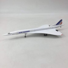 Venus Seer Statik Ekran Koleksiyonu Için 1/200 Concorde Süpersonik Yolcu Uçağı Air France Airways Modeli (Yurt Dışından)