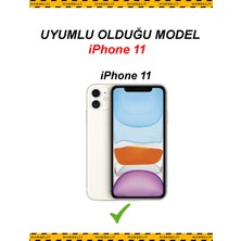 Marselit Iphone 11 Uyumlu Logolu Lansman Silikon Kılıf Içi Kadife-Kum Pembesi