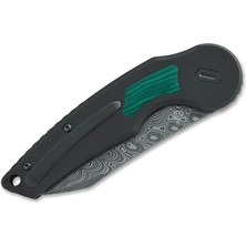 Fox Knives Jupiter Titanium Malachite Damascus Çakı