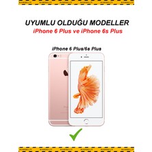 Marselit Iphone 6 Plus ve 6s Plus Uyumlu Logolu Lansman Silikon Kılıf Içi Kadife-Gri