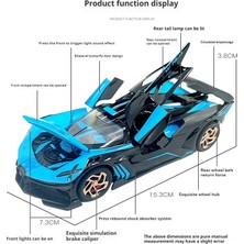 Lecakolma Model Araba Alaşım Araba Simülasyon Modeli Oyuncaklar Bugatti Model Spor Araba (Yurt Dışından)